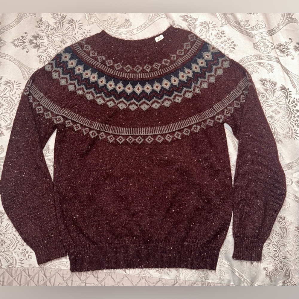 Weatherproof Vintage Burgundy Sweater in Medium